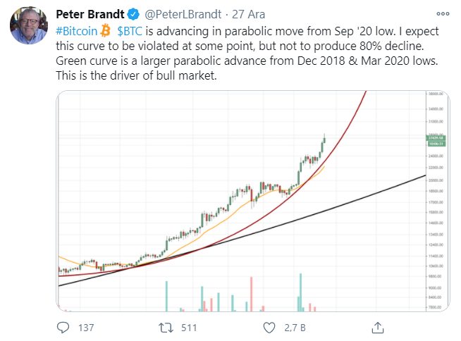 Bitcoin analizi, Bitcoin Analizi: Peter Barndt Açıklıyor