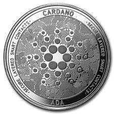 Cardano ADA 1 oz .999 silver commemorative coin crypto currency bitcoin btc  eth Silver Bullion Bars & Rounds Coins & Paper Money shinefashion.hu