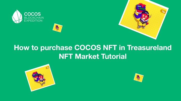 Treasureland Nft Market Tutorial’da COCOS NFT Almak için Ne Yapılmalı?