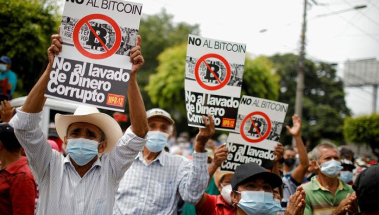 El Salvador’da Bitcoin Protestoları Hız Kesmeden Devam Ediyor