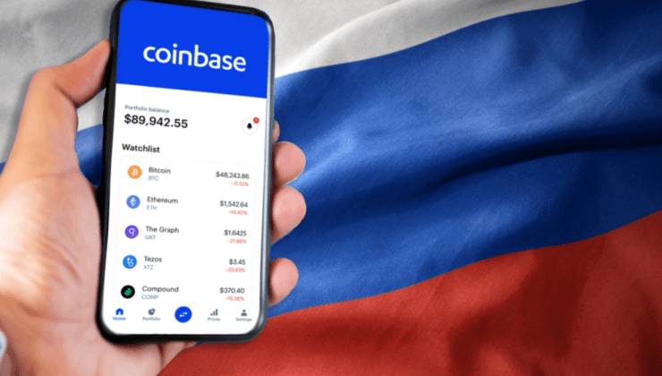 Coinbase, Rus Kullanıcılara Hizmet Akışını Durdurmayacak