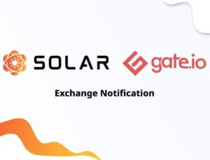 Gate.io Solar (SXP) Token’ın Ana Ağa Geçişini Tamamladı!