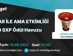 MTAYLAN Solar Delegate Bitget Türkiye AMA Etkinliği