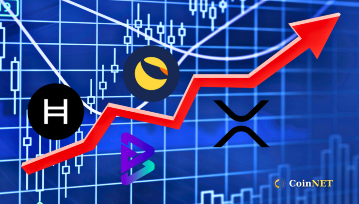 Günün En Trend Kripto Para Birimleri XRP, LUNC, BRISE ve HBAR Oldu